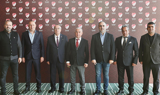 Mustafa Çit ve Sacit Terzi'den TFF'ye Ziyaret